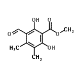 CAS#: 647013-80-7, Methyl 3-formyl-2,6-dihydroxy-4,5-dimethylbenzoate