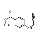 CAS 登录号：64731-37-9， 甲基4-[(氰基甲基)氨基]苯甲酸酯