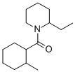 CAS 登录号：64755-15-3， 2-乙基-1-[(2-甲基环己基)羰基]哌啶