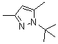 CAS#: 647824-46-2, 3,5-Dimethyl-1-(2-methyl-2-propanyl)-1H-pyrazole