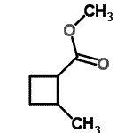CAS 登录号：647826-42-4， 甲基2-甲基环丁烷羧酸酯