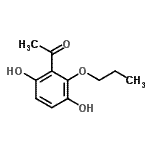 CAS 登录号：647842-83-9， 1-(3,6-二羟基-2-丙氧基苯基)乙酮