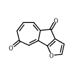 CAS 登录号：647845-12-3， 薁并[1,2-b]呋喃-4,8-二酮
