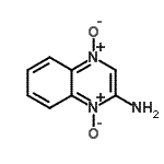 CAS 登录号：6479-26-1， 2-喹喔啉胺1,4-二氧化物