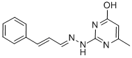 CAS 登录号：64792-21-8， 2-(肉桂亚基肼基)-4-羟基-6-甲基嘧啶�