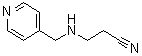 CAS#: 648409-30-7, 3-[(4-Pyridinylmethyl)amino]propanenitrile