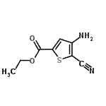 CAS 登录号：648412-52-6， 乙基4-氨基-5-氰基-2-噻吩羧酸酯
