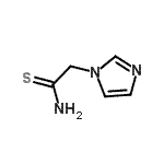 CAS 登录号：648427-45-6， 2-(1H-咪唑-1-基)硫代乙酰胺