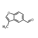 CAS 登录号：648449-50-7， 3-甲基-1-苯并呋喃-5-甲醛