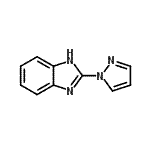 CAS 登录号：6488-88-6， 2-(1H-吡唑-1-基)-1H-苯并咪唑