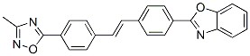 CAS 登录号：64893-28-3， 2-[4-[2-[4-(3-甲基-1,2,4-恶二唑-5-基)苯基]乙烯基]苯基]苯并恶唑