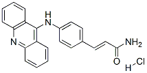 CAS#: 64895-21-2, 3-(4-(9-Acridinylamino)Phenyl)-2-Propenamide Monohydrochloride