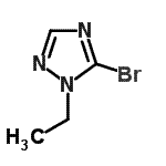 CAS 登录号：64907-55-7， 5-溴-1-乙基-1H-1,2,4-三唑