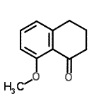 CAS 登录号：64910-46-9， 8-甲氧基-3,4-二氢-1(2H)-萘酮