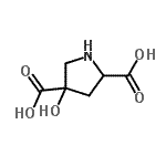 CAS 登录号：64927-39-5， 4-羟基-2,4-吡咯烷二甲酸