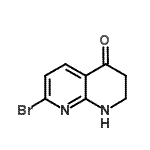 CAS 登录号：64942-87-6， 7-溴-2,3-二氢-1,8-萘啶-4(1H)-酮
