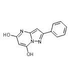 CAS 登录号：64947-24-6， 2-苯基吡唑并[1,5-a]嘧啶-5,7-二醇