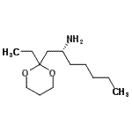 CAS#: 649552-56-7, (2R)-1-(2-Ethyl-1,3-dioxan-2-yl)-2-heptanamine