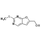 CAS 登录号：649558-78-1， [2-(甲硫基)呋喃并[2,3-d]嘧啶-6-基]甲醇