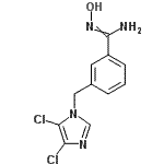 CAS 登录号：649578-80-3， 3-[(4,5-二氯-1H-咪唑-1-基)甲基]-N'-羟基苯甲脒