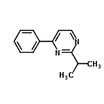 CAS 登录号：64958-51-6， 2-异丙基-4-苯基-嘧啶