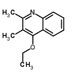 CAS 登录号：64965-39-5， 4-乙氧基-2,3-二甲基喹啉
