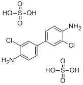 CAS 登录号:64969-34-2, 3,3'-二氯联苯胺二硫酸盐