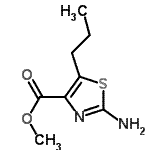 CAS # 649736-98-1, Methyl 2-amino-5-propyl-1,3-thiazole-4-carboxylate