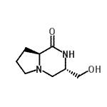 CAS#: 650577-97-2, (3S,8aS)-3-(Hydroxymethyl)hexahydropyrrolo[1,2-a]pyrazin-1(2H)-one
