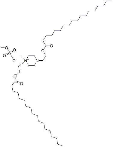 CAS#: 65060-32-4, 1-Methyl-1,4-Bis[2-[(1-Oxooctadecyl)Oxy]Ethyl]Piperazinium Methyl Sulphate