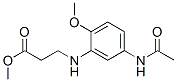 CAS#: 65086-93-3, Methyl N-[5-(Acetylamino)-2-Methoxyphenyl]-beta-Alaninate
