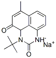 CAS 登录号:65086-97-7, 3-(叔-丁基)-6-甲基嘧啶-2,4(1H,3H)-二酮钠盐