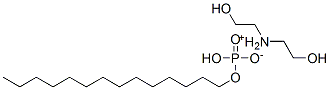 CAS 登录号：65104-56-5， 二(2-羟基乙基)十四烷基磷酸酯氢铵