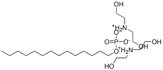 CAS#: 65104-57-6, Bis[Bis(2-Hydroxyethyl)Ammonium] Tetradecyl Phosphate