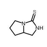 CAS 登录号：651044-46-1， 1,2,5,6,7,7a-六氢吡咯并[2,1-e]咪唑-3-硫酮