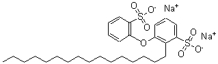 CAS#: 65143-89-7, Hexadecyl(Sulfophenoxy)-Benzenesulfonic Acid Sodium Salt (1:2)