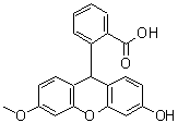 CAS#: 65144-30-1, 2-(3-Hydroxy-6-methoxy-9H-xanthen-9-yl)benzoic acid