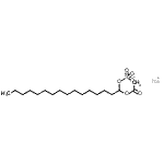 CAS#: 65166-23-6, Sodium 1-acetoxyhexadecyl sulfate