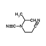 CAS 登录号：651718-09-1， (2-氰基乙基)异丙基氰胺