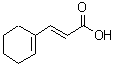 CAS 登录号：65173-41-3， (2E)-3-(1-环己烯-1-基)丙烯酸