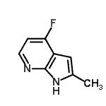 CAS 登录号：651744-27-3， 4-氟-2-甲基-1H-吡咯并[2,3-b]吡啶