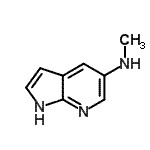 CAS 登录号：651744-44-4， N-甲基-1H-吡咯并[2,3-b]吡啶-5-胺
