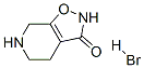 CAS 登录号：65202-63-3， 4,5,6,7-四氢异恶唑并[5,4-c]吡啶-3(2H)-酮单氢溴酸盐