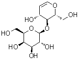CAS#: 65207-55-8, 1,5-Anhydro-2-deoxy-4-O-beta-D-galactopyranosyl-D-arabino-hex-1-enitol