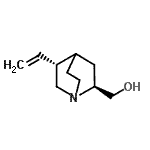 CAS 登录号：65266-34-4， [(2S,5R)-5-乙烯基-1-氮杂双环[2.2.2]辛-2-基]甲醇