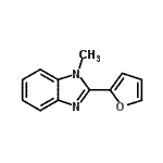 CAS 登录号：6528-76-3， 2-(2-呋喃基)-1-甲基-1H-苯并咪唑
