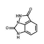 CAS 登录号：65325-63-5， 咪唑并[4,5,1-Hi]吲唑-2,5(1H,4H)-二酮