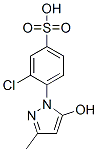 CAS 登录号：6534-33-4， 3-氯-4-(5-羟基-3-甲基-1H-吡唑-1-基)苯磺酸