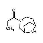 CAS 登录号：653600-86-3， 1-(3,9-二氮杂双环[4.2.1]壬-3-基)-1-丙酮