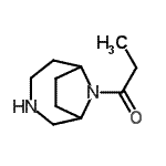 CAS 登录号：653600-88-5， 1-(3,9-二氮杂双环[4.2.1]壬-9-基)-1-丙酮